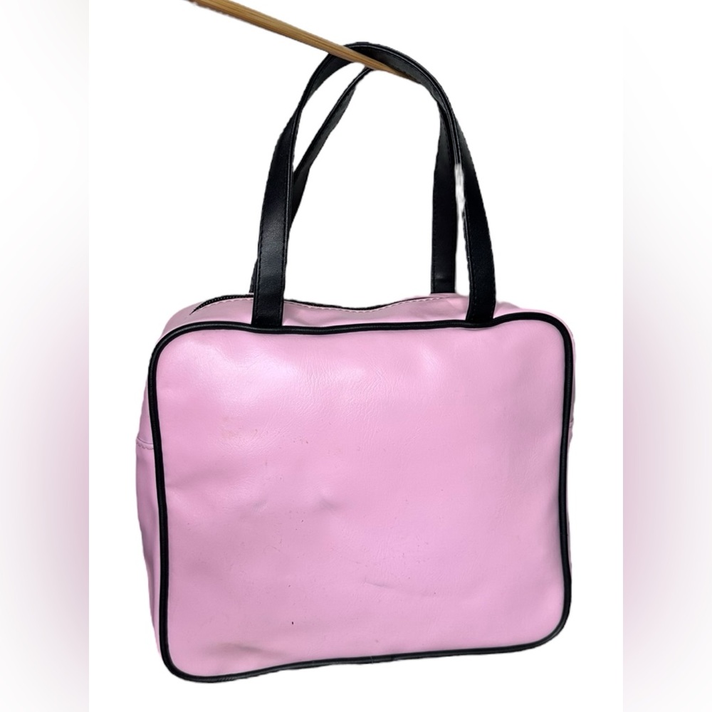 Y2K Pink Poodle Tote Bag by Made On Earth – Kitsch Retro Novelty Purse - Picture 4 of 10